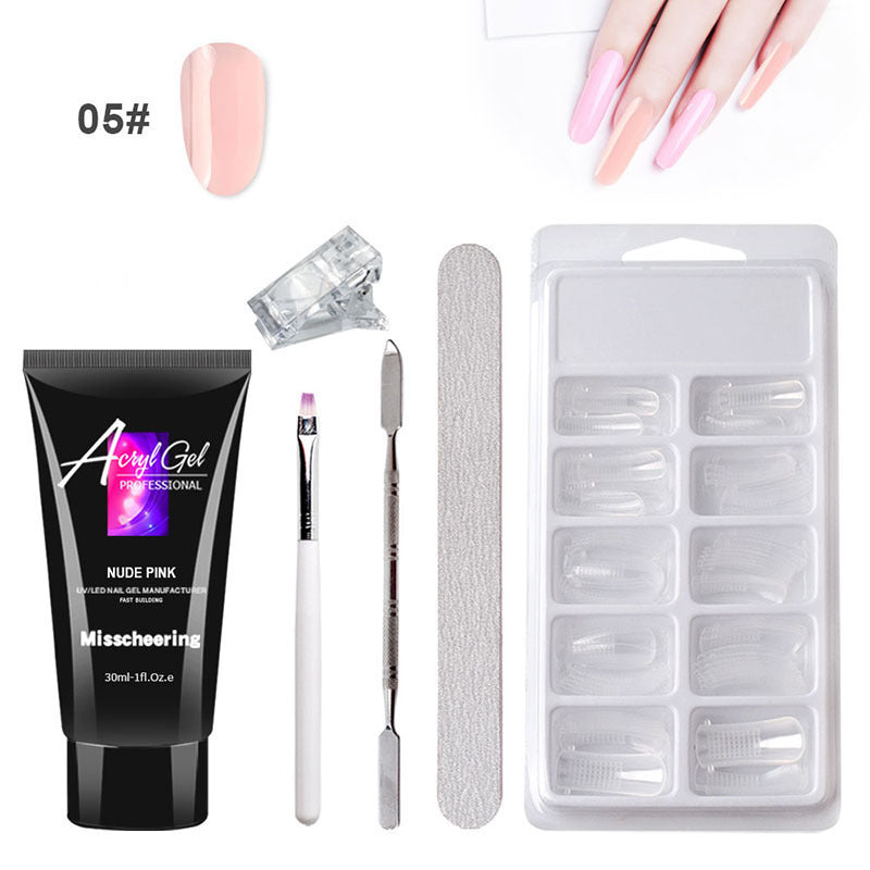 Crystal Gel Set mit Dual Light Lampe für Heimmaniküre