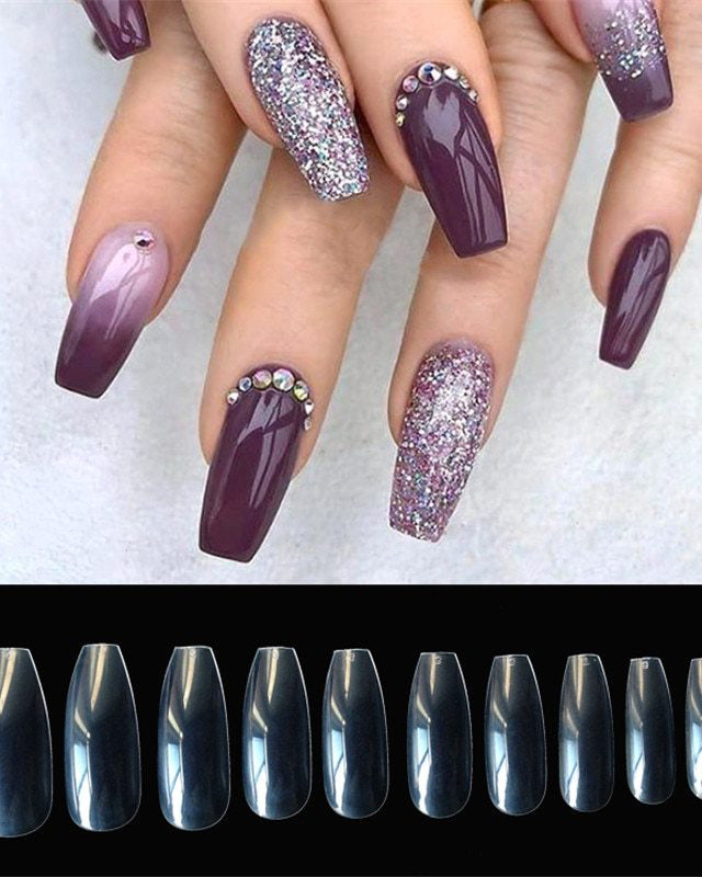 Transparente Nail Tips 500 – Für Gel & Acryl