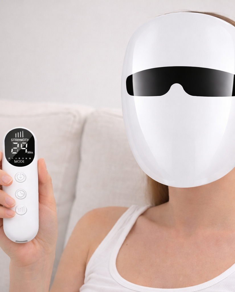 LED Gesichtsmaske – Moderne Hautpflege mit Lichttherapie